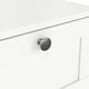 image 8 of Brande Nightstand with1 Frame Drawer in White White