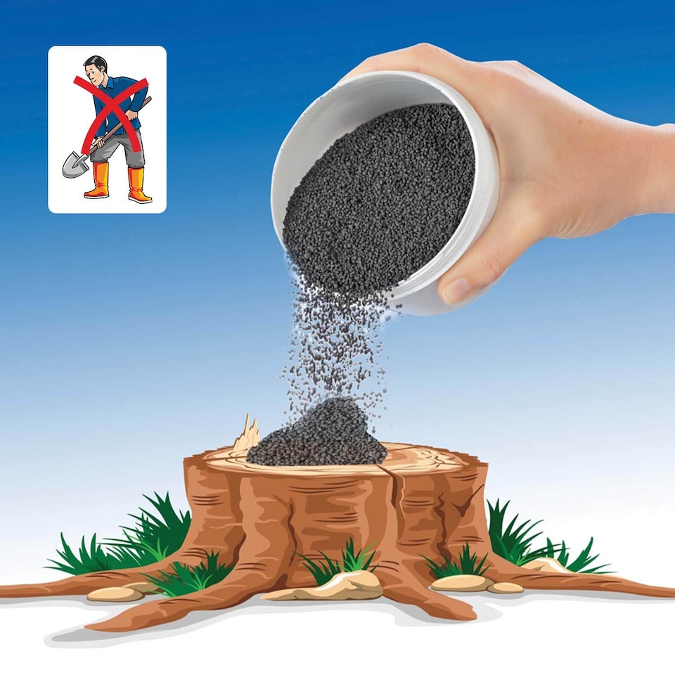 Coopers Of Stortford Tree Stump Root Remover Granules 500g Wood ...