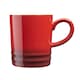 image 4 of Cooks Professional 4 Piece Mug Set |  Durable Dishwasher Safe Stoneware | 350ml | Red | Red