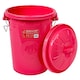 image 2 of Red Gorilla Dustbin - Pink - 50L