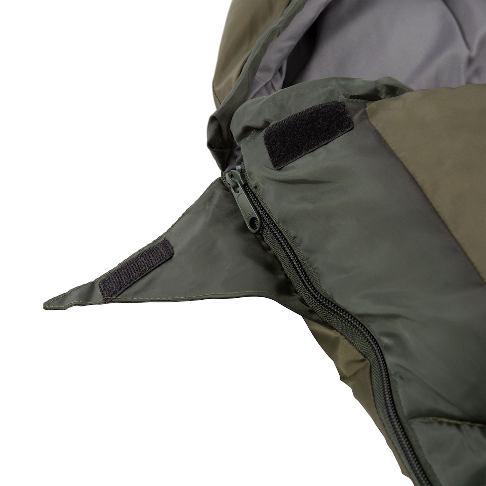 image 1 of Trespass Doze 3 Season Sleeping Bag | Green | Chive | One size | 1