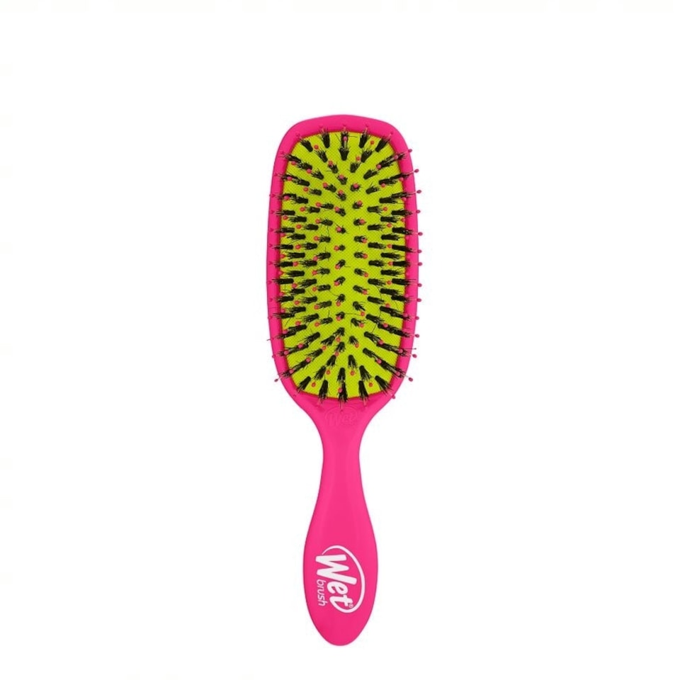 image 1 of WetBrush Shine Enhancer Brush, Intelliflex & Boar, Pink