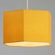 image 3 of BHS Glow Kid's Hexagon Easy Fit Shade, Ochre | Yellow | Ochre | 1