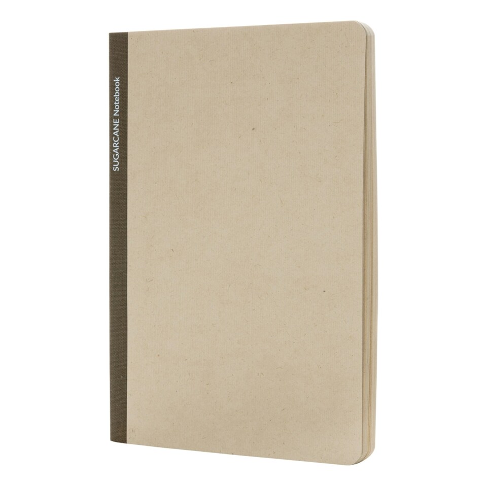 image 1 of XD Collection Stylo Sugarcane A5 Notebook - Brown - One Size