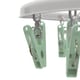 image 8 of JVL 3 Tier Airer with Oval Sock Dryer, Stainless Steel, White, Medium