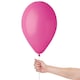 image 2 of Fuchsia Pink Bio Latex Balloons 33cm / 13 in - Pack of 10
