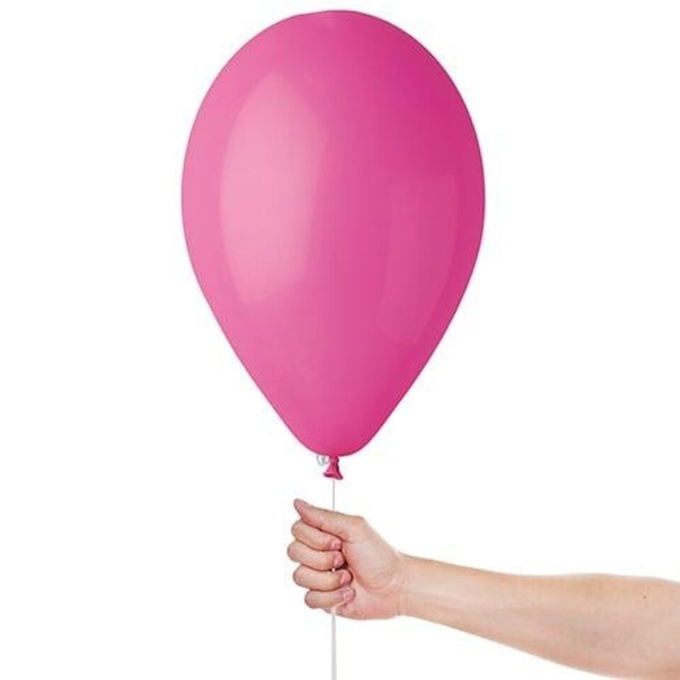 image 1 of Fuchsia Pink Bio Latex Balloons 33cm / 13 in - Pack of 10