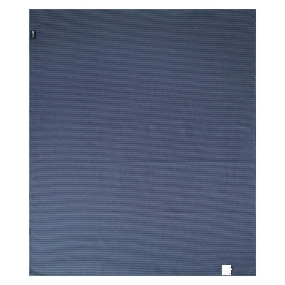 image 1 of Mountain Warehouse Giant Ribbed Towel Compact Travel Swimming Gym Accessory Blue | Navy | One size