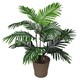 image 2 of 90cm Artificial Areca Palm Tree Tree - Large | Green | 3ft