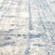 image 5 of KUKOON Silver Grey Distressed Abstract Living Room Area Rug 240cm x 330cm Grey