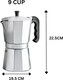 image 2 of Straame 12 Cup Stovetop Coffee Maker, Authentic Expresso Maker