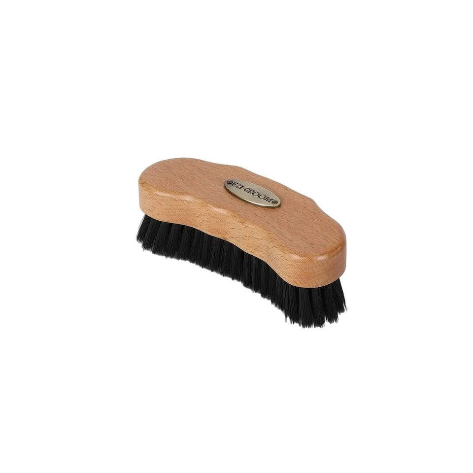 Ezi-Groom Premium Horse Face Brush - Wood - One Size