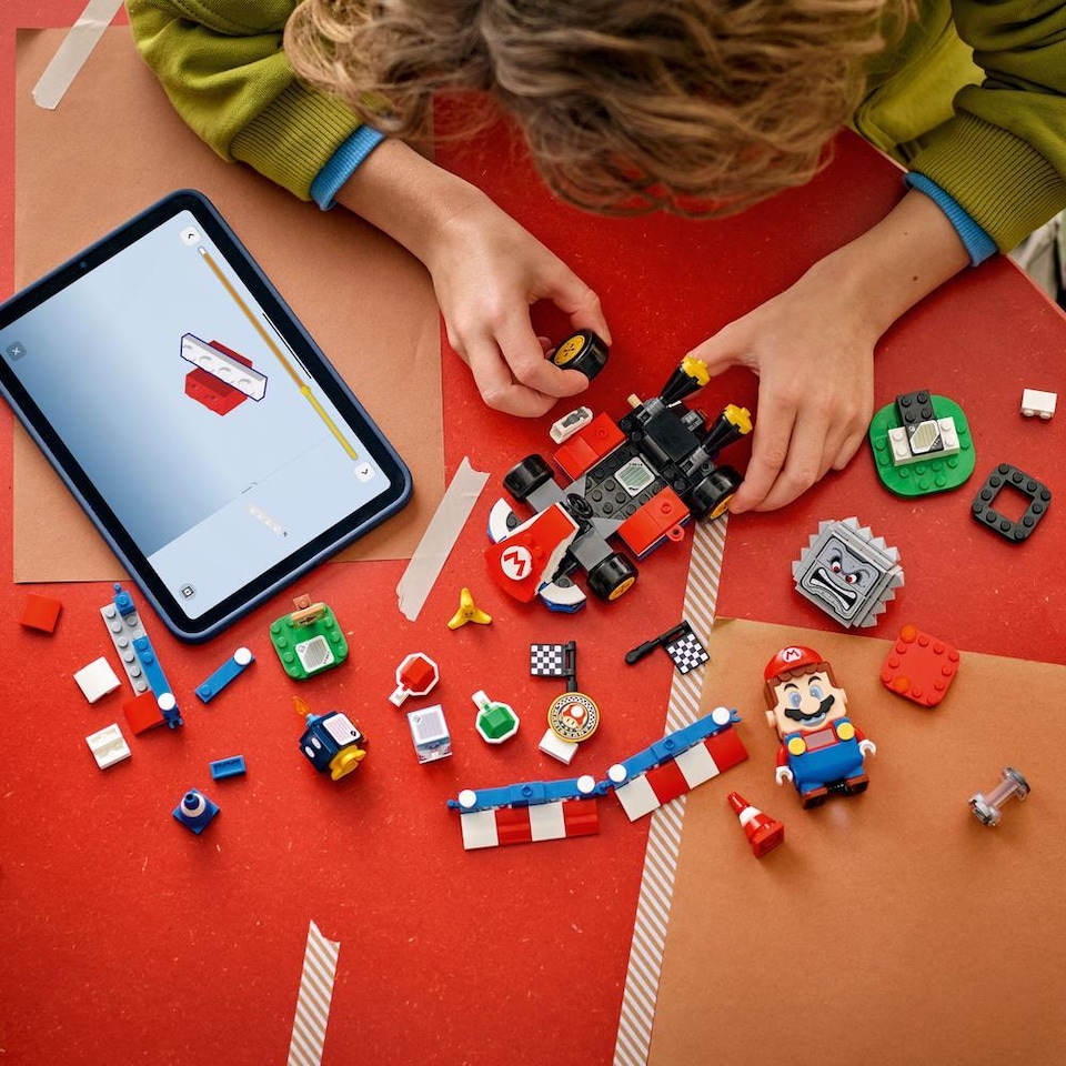 image 1 of Lego Super Mario: Mario Kart Interactive Lego Mario & Standard Kart