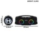 image 3 of Daewoo Boom Beat Pro 40W Bluetooth Boombox Speaker IPX5