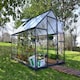 image 3 of Greenhouse Hybrid 6 x 8 - Polycarbonate - L247 x W185 x H208 cm - Grey