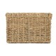 image 3 of Small Nordic Seagrass Storage Basket | Green | Green
