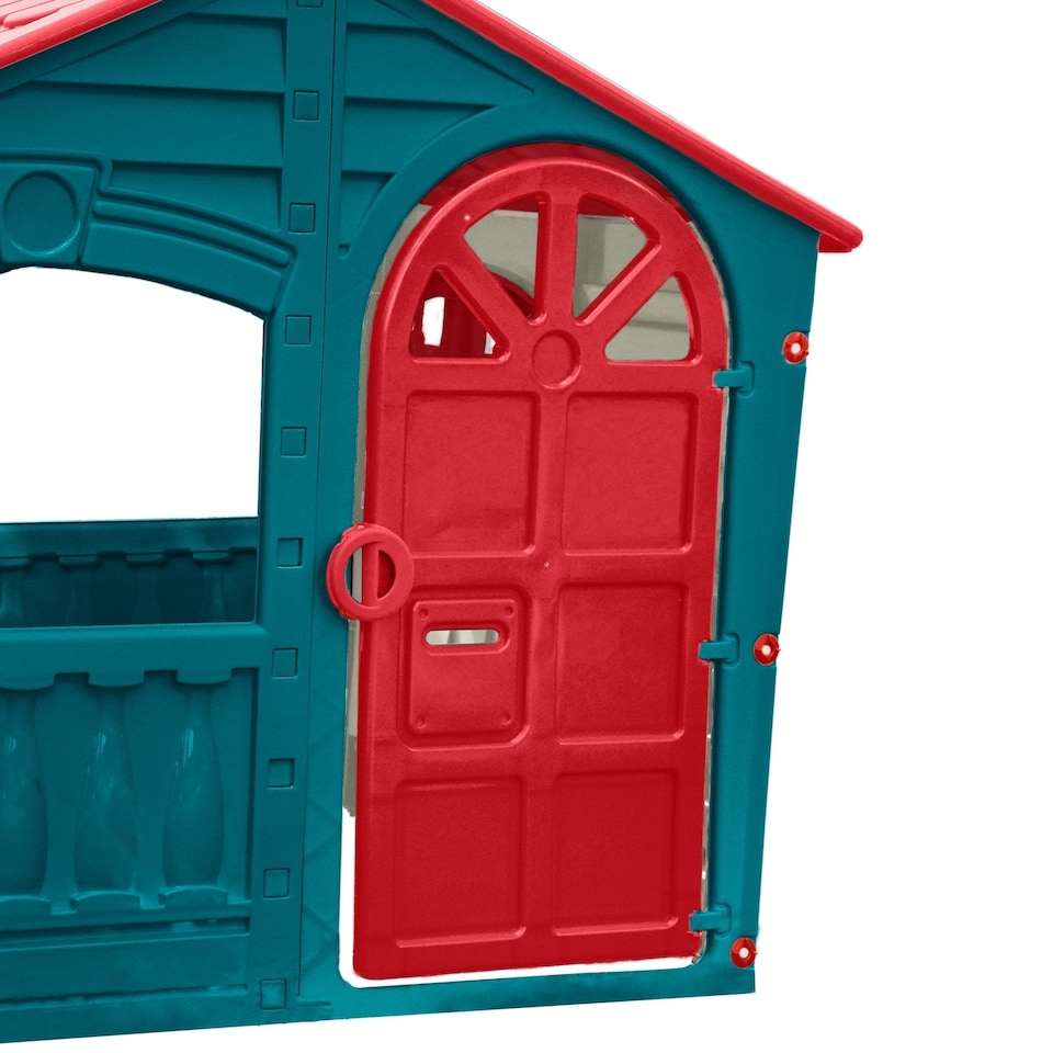 image 1 of Palplay Plastic Playhouse of Fun