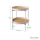 image 6 of Solna Large Coffee Table in Blush Pink