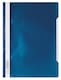 image 1 of Durable Clear View Project Folder Document Report File | 50 Pack | A4 Dark Blue | Blue