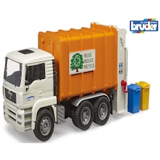 Bruder MAN TGA Rear loading garbage truck Detailed Vehicle & Playset Model
