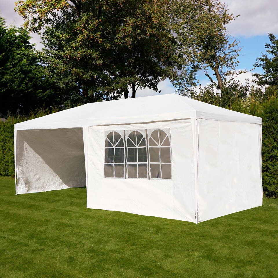 image 1 of OHS Outdoor Garden Gazebo 3x6m Waterproof Party Tent Marquee