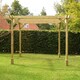 image 3 of Double Premium Pergola - Wood - L360 x W360 x H270 cm - Light Green
