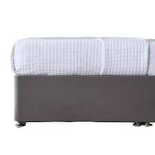 Belledorm Jersey Base Wrap - Charcoal - Superking