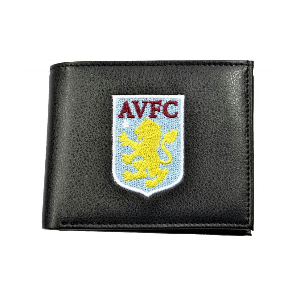image 1 of Aston Villa FC Embroidered Wallet - Blue/Claret/Yellow - One Size