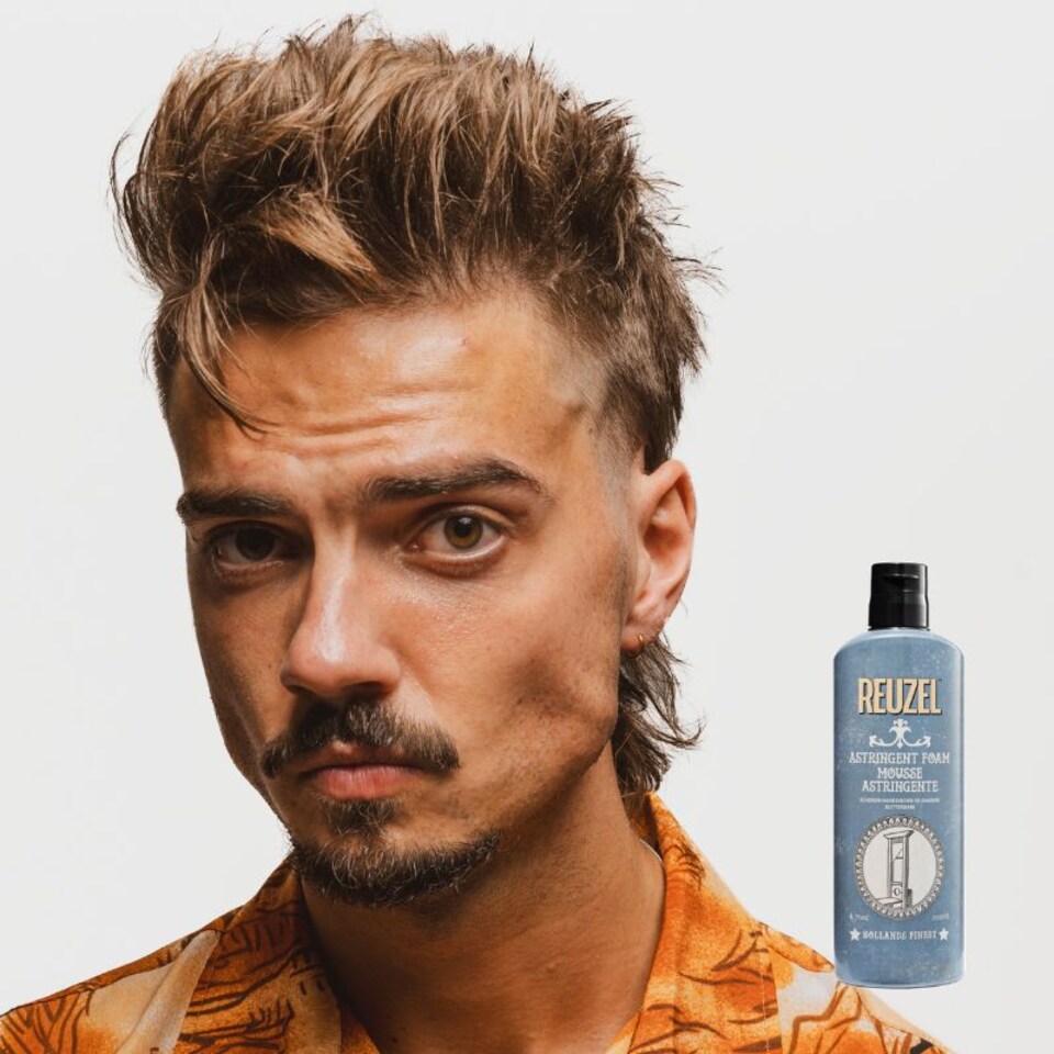image 1 of Reuzel Astringent Foam Soothes and Tones Skin Removes Residual Grime and Oil Refreshes Skin While Closing Pores Maintains Clear, Balanced Skin NonDrying, Vegan Formula 6.76 Oz Cleanser