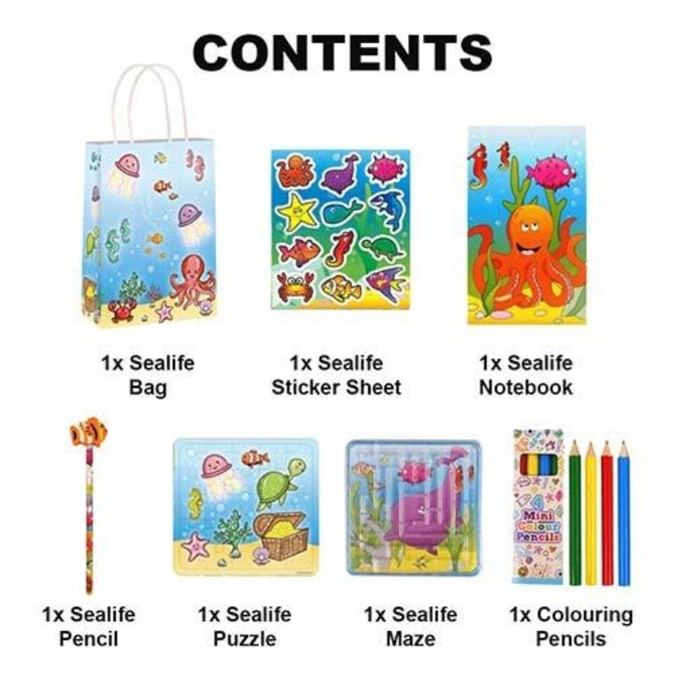 image 1 of Sealife Pre-Filled Party Favour Bag