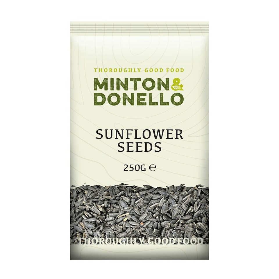 image 1 of Minton & Donello Sunflower Seeds 6 x 250g