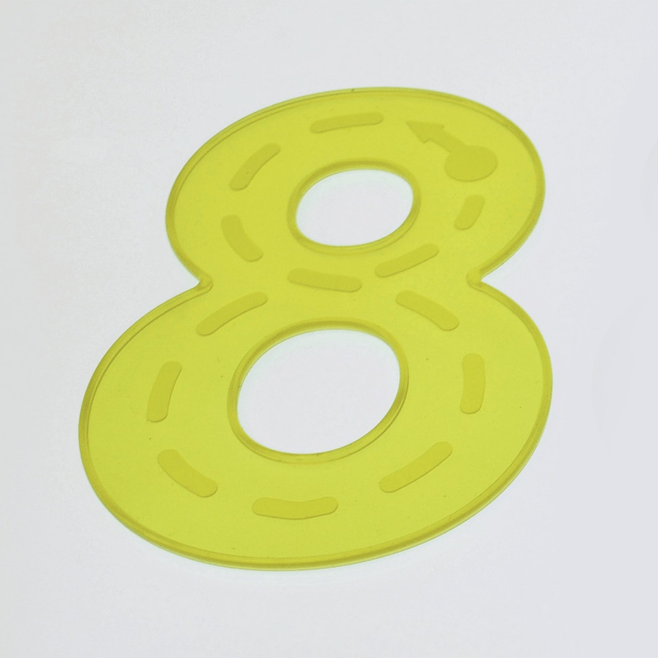 image 1 of SiliShapes® Trace Numbers
