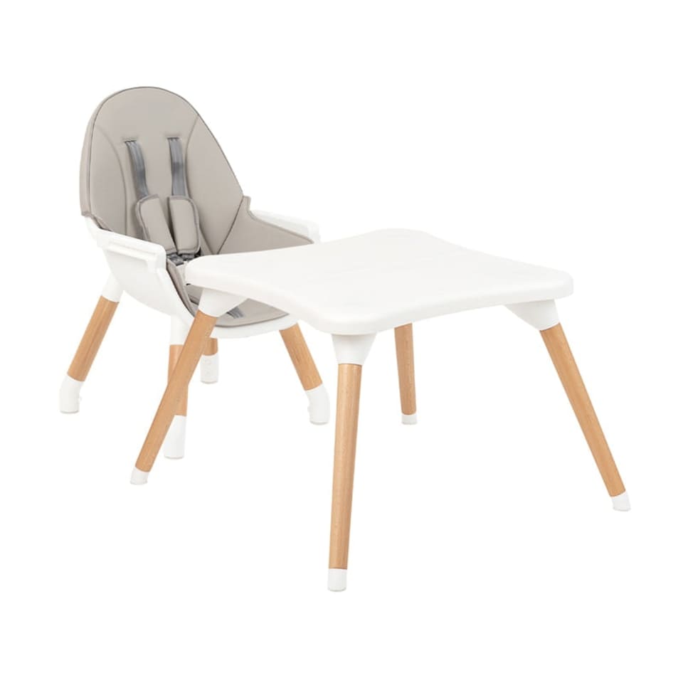 image 1 of Kikka Boo Highchair Multi 3 In 1 Grey