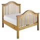 image 5 of 5ft King Size Real oak,Chunky, Curved, Solid,strong,wood bed frame.High foot end wooden bedstead