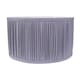 image 1 of ValueLights Jess Powder Blue Fabric Ruched Pleated Large Drum Shade