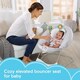image 2 of Fisher Price See And Soothe Deluxe Bouncer Hearthstone Soothing Baby Seat