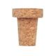 image 2 of MidOcean Tipas Cork Bottle Stopper - Beige - One Size Brown