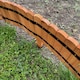 image 7 of Wooden Log Roll Style Garden Lawn Edging (70cm x 20cm) - 3 Panels