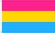image 2 of Pansexual Pride Flag for LGBTQ+ Pride Events | Multi