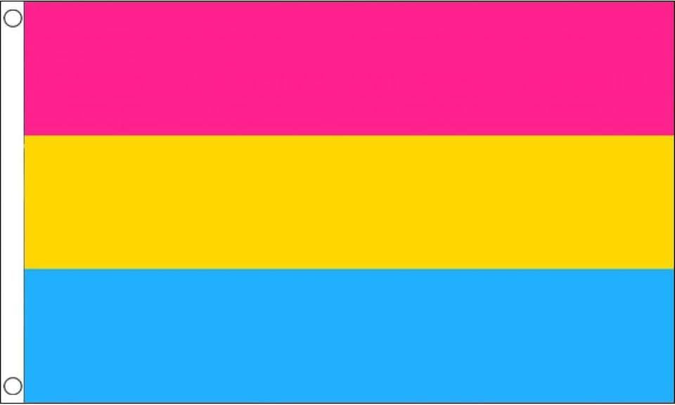 image 1 of Pansexual Pride Flag for LGBTQ+ Pride Events | Multi