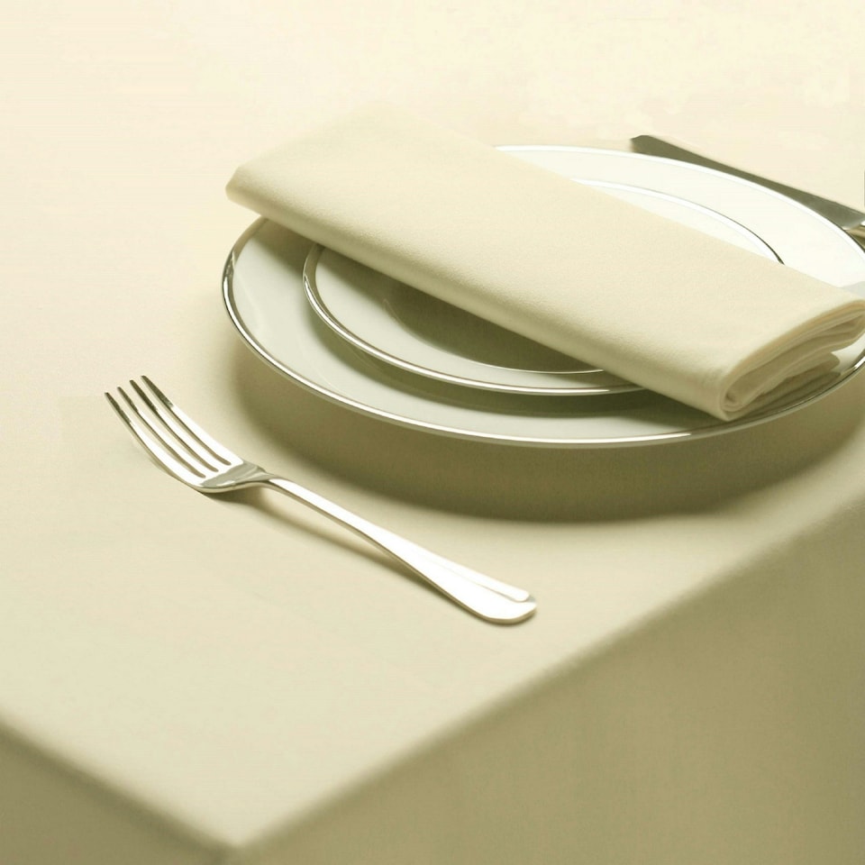 Belledorm Amalfi Rectangular Table Cloth - Ivory - 178 x 366cm