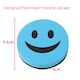 image 3 of Smiley Face Design Magnetic Whiteboard Eraser