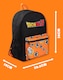 image 3 of DragonBall Z Boys Backpack | Black & Orange Rucksack with Adjustable Straps | Goku Character Practical & Organised Luggage Sports School Bag For Kids | Anime TV Series Merchandise Gift | Blue | Navy