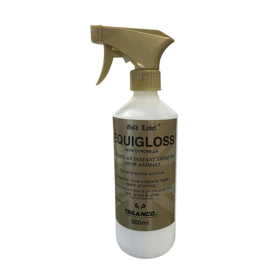 image 1 of Gold Label Equigloss Spray For Coats - 500ml