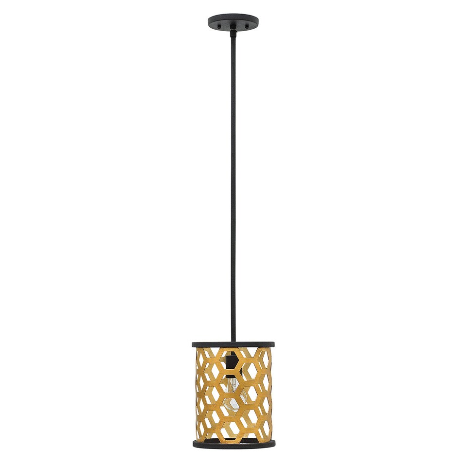 Felix 1 Light Ceiling Mini Pendant Gold, E27