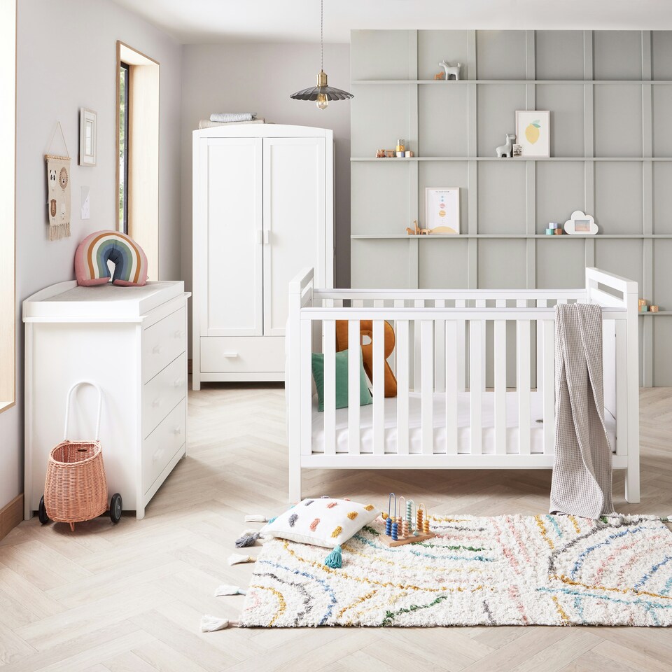 image 1 of Babymore Velvet Deluxe 3 Piece Room Set