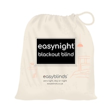 Easynight total blackout blind for home, self-adhesive, black and silver, cut to any size and shape up to 100x145cm | Black | Black | XS | 1