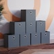 image 1 of Vida Designs Durham Cube Storage Basket, Grey - (Set of 8) | Grey | Grey