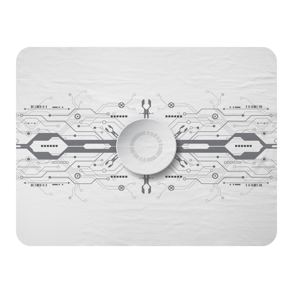 image 1 of Concept With Various Technology Elements Blanket | Multi