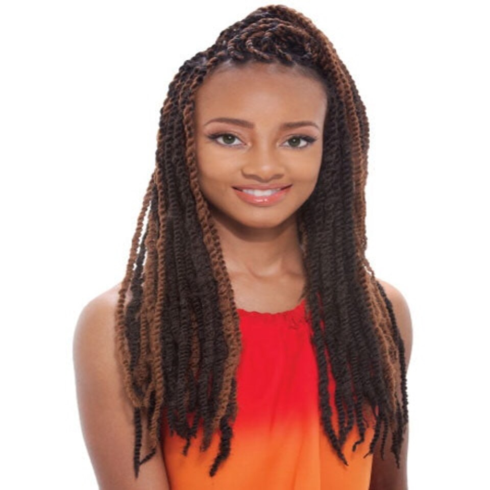 Janet Collection Noir Afro Twist Braid Multi | BG | One Size